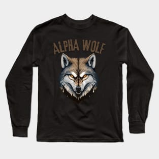 Alpha Wolf Long Sleeve T-Shirt